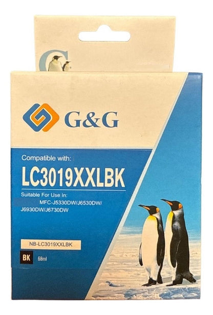 Cartuchos de Tinta Alternativo Brother Lc3019 Xxl J5330/j6530/j6730/ N/m/c/y Genérico