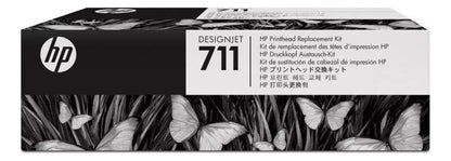 Cabezal Impresión HP 711 + 4 Tintas Original HP