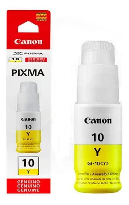 Botella de Tinta Canon GI-10 Yellow Original Canon