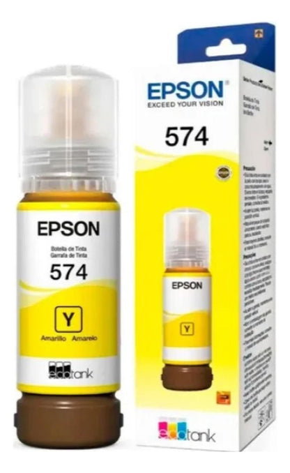 Botella Epson 524 Yellow Original Epson
