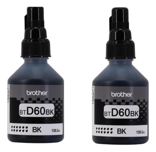 Botellas de Tintas Brother BTD60 Negro Original Pack Brother