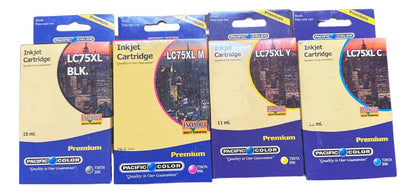 Cartuchos de Tintas Alternativo Brother Lc75 J432/j435/j625/j6710 Pack Genérico