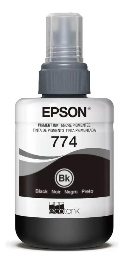 Botella Epson 774 Negro Original Epson