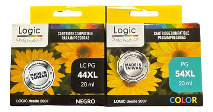 Cartuchos De Tintas Alternativo Canon PG-44xl/CL-54xl Pack Negro/tricolor Genérico