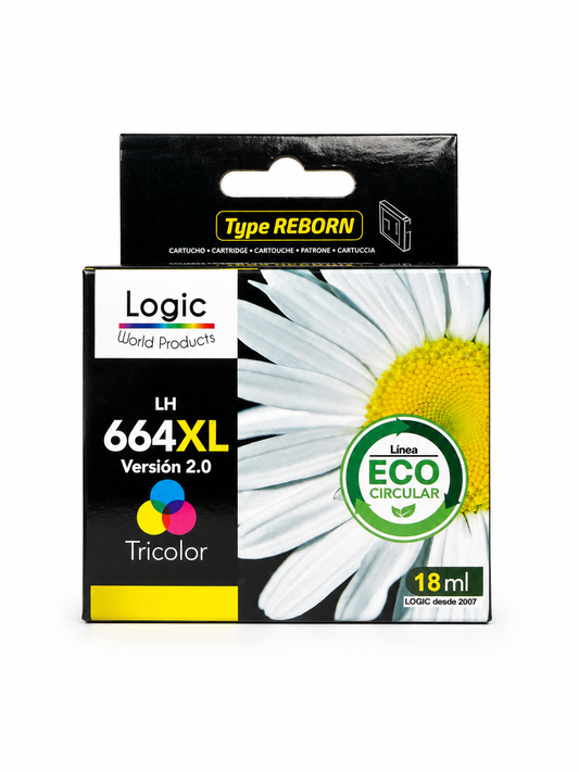 Cartucho de Tinta Alternativo HP 664XL Tricolor