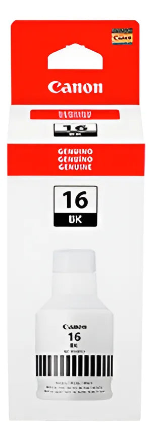 Caja botella de tinta Canon GI-16 negro original