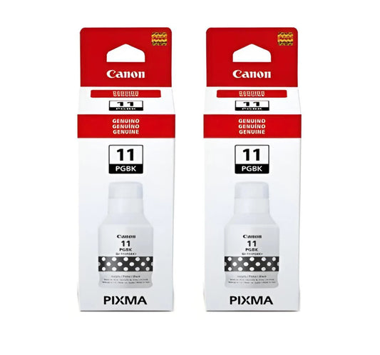 Pack Botellas de Tinta Canon GI-11 Negro Original