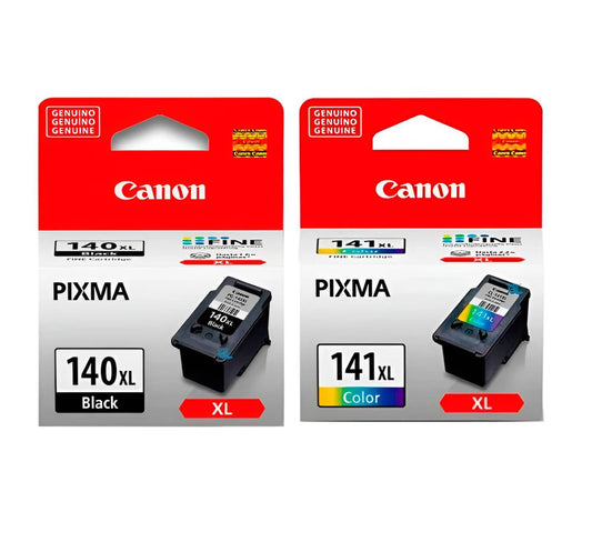 Pack Cartuchos de Tinta Canon PG-140XL/CL-141XL Original