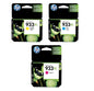 Pack Cartuchos de Tinta HP 933XL Original – Cian, Magenta y Amarillo