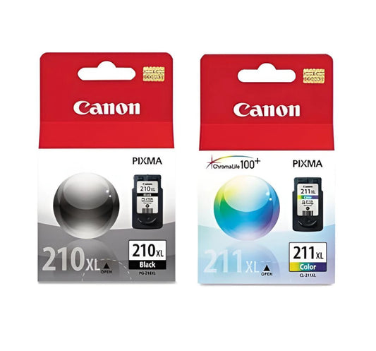 Pack Cartuchos de Tinta Canon PG-210XL/CL-211XL Original