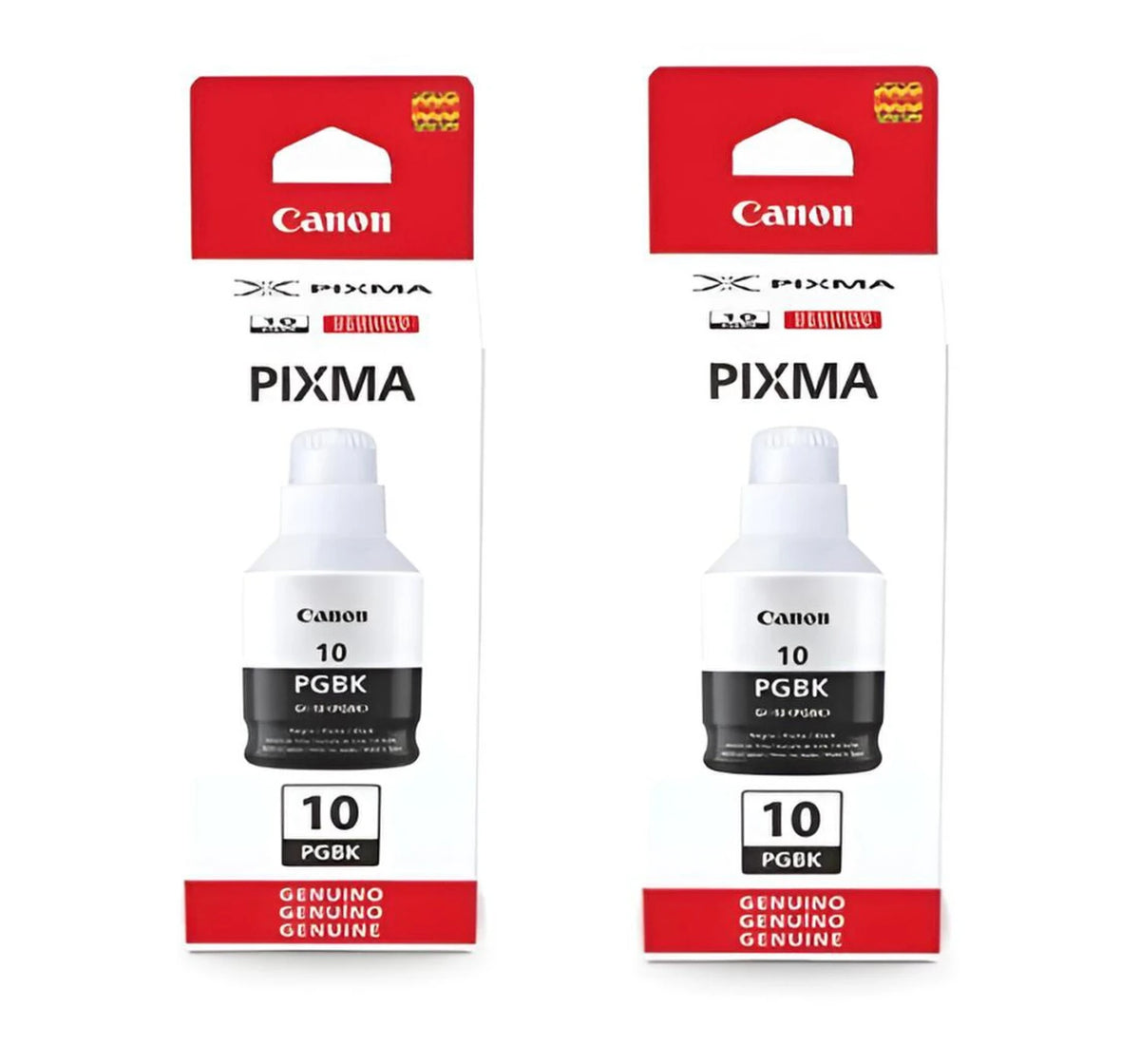 Pack Botellas de Tinta Canon GI-10 Negro Original