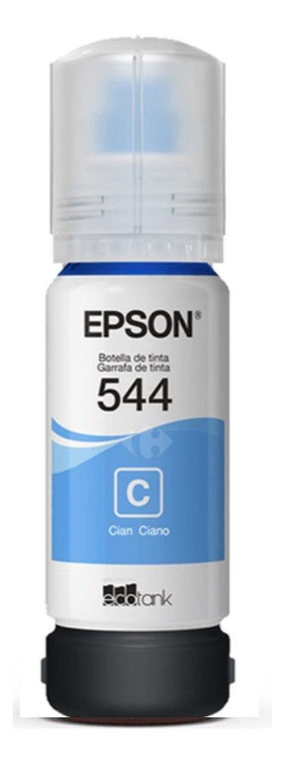 Botella Epson 544 Cyan Original Epson