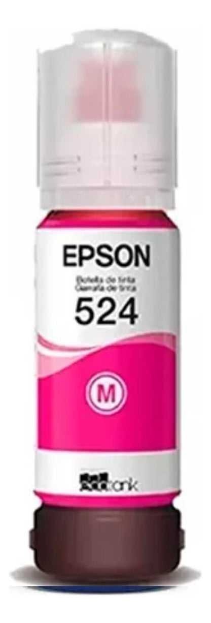 Botella Epson 524 Magenta Original Epson