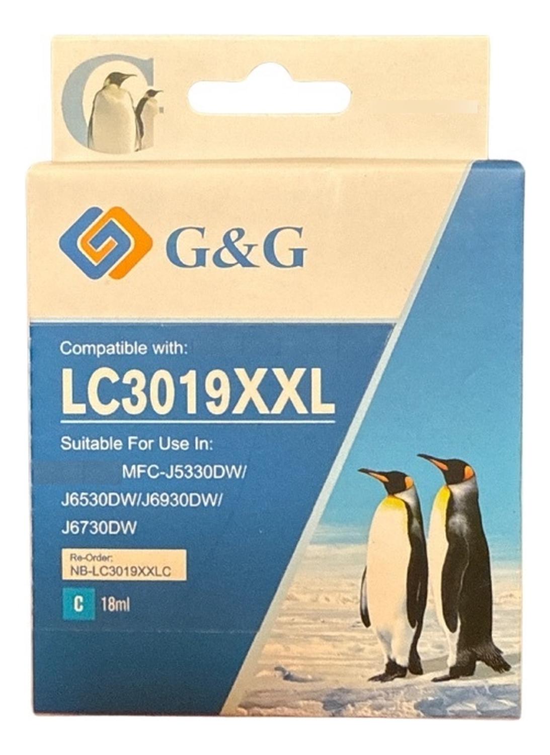 Cartuchos de Tinta Alternativo Brother Lc3019 Xxl J5330/j6530/j6730/ N/m/c/y Genérico