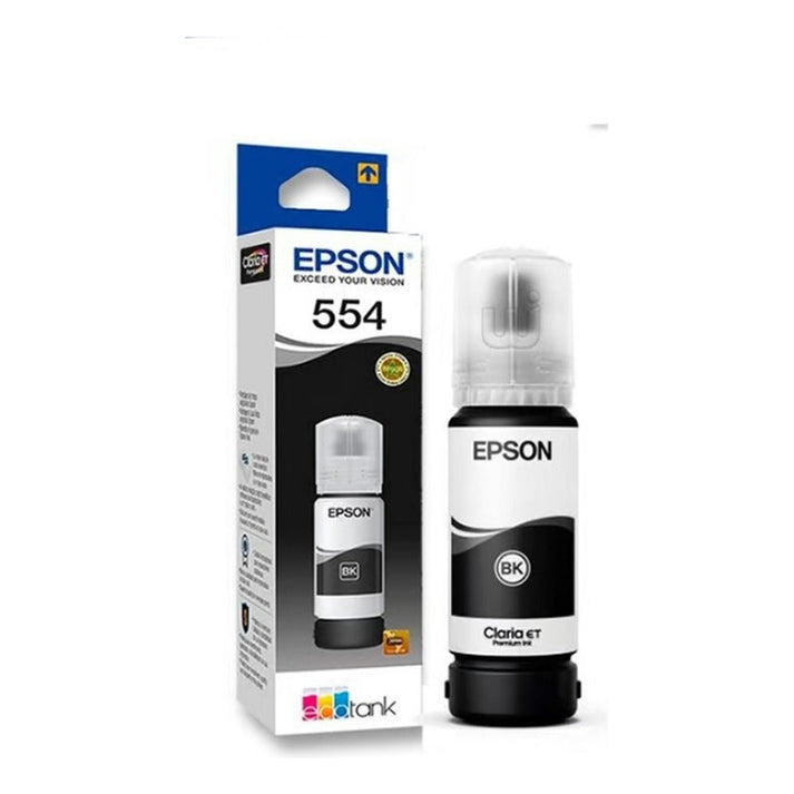 Botella Epson 554 Negro Original – Tecno Insumos