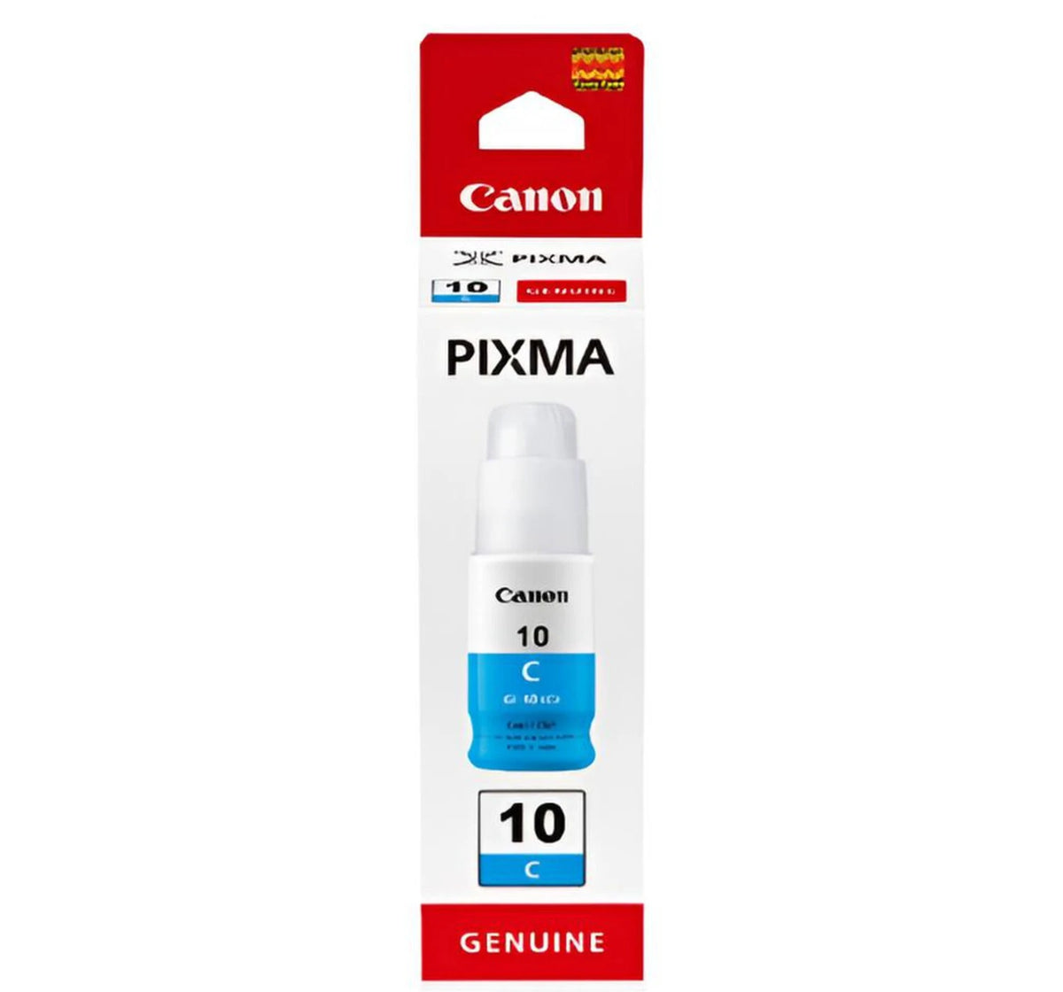 Botella de Tinta Canon GI-10 Cian Original