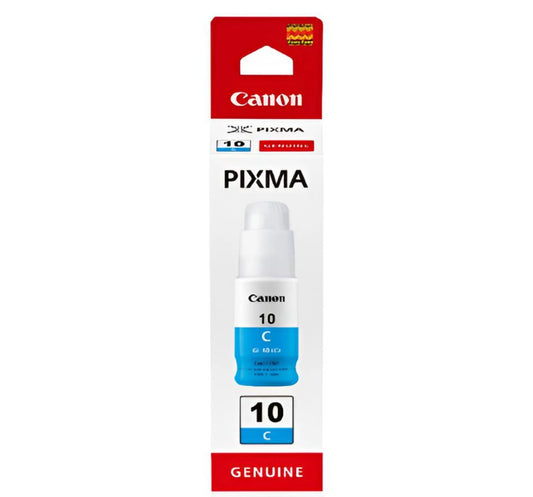 Botella de Tinta Canon GI-10 Cian Original