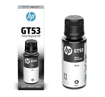 Botella de Tinta HP GT53 Negro Original – Sistema Tanque