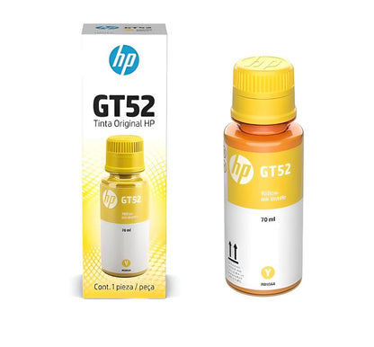 Botella de Tinta HP GT52 Amarillo Original – Sistema Tanque