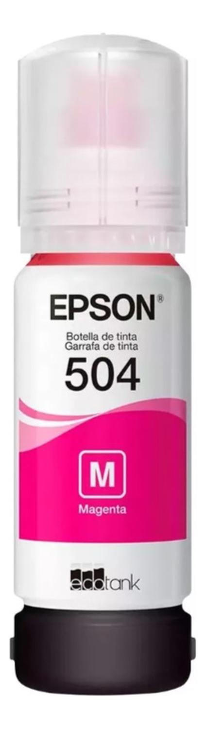Botella Epson 504 Magenta Original Epson