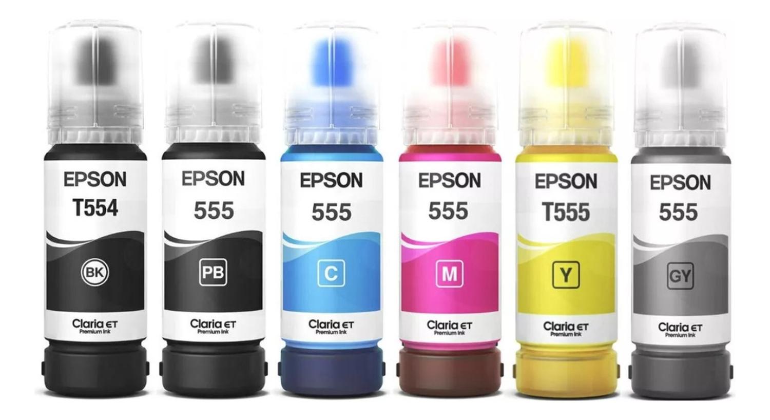 Pack Tintas Epson 554-555 Original – Tecno Insumos