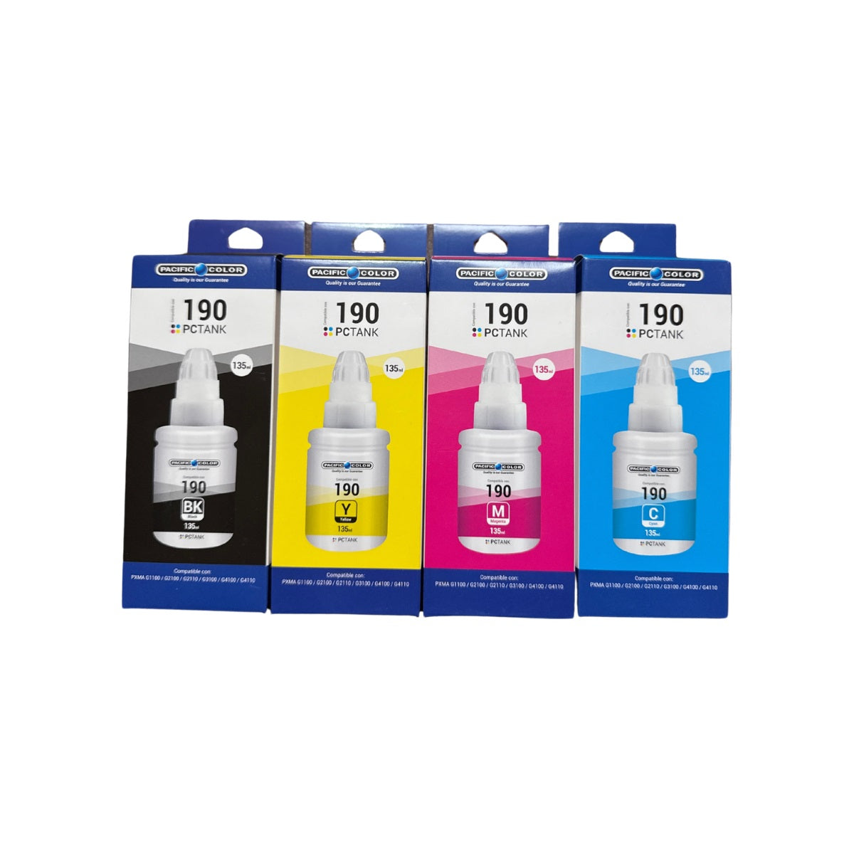 Pack Tintas Compatible para Gi-190 G2100/G2110/G3110