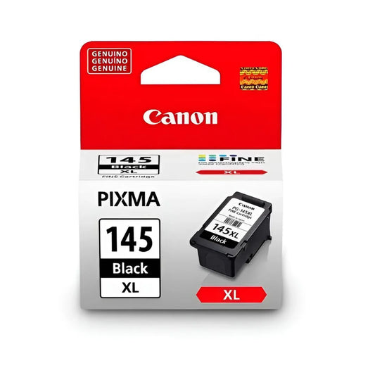 Cartucho de tinta Canon PG-145XL negro original para impresoras PIXMA