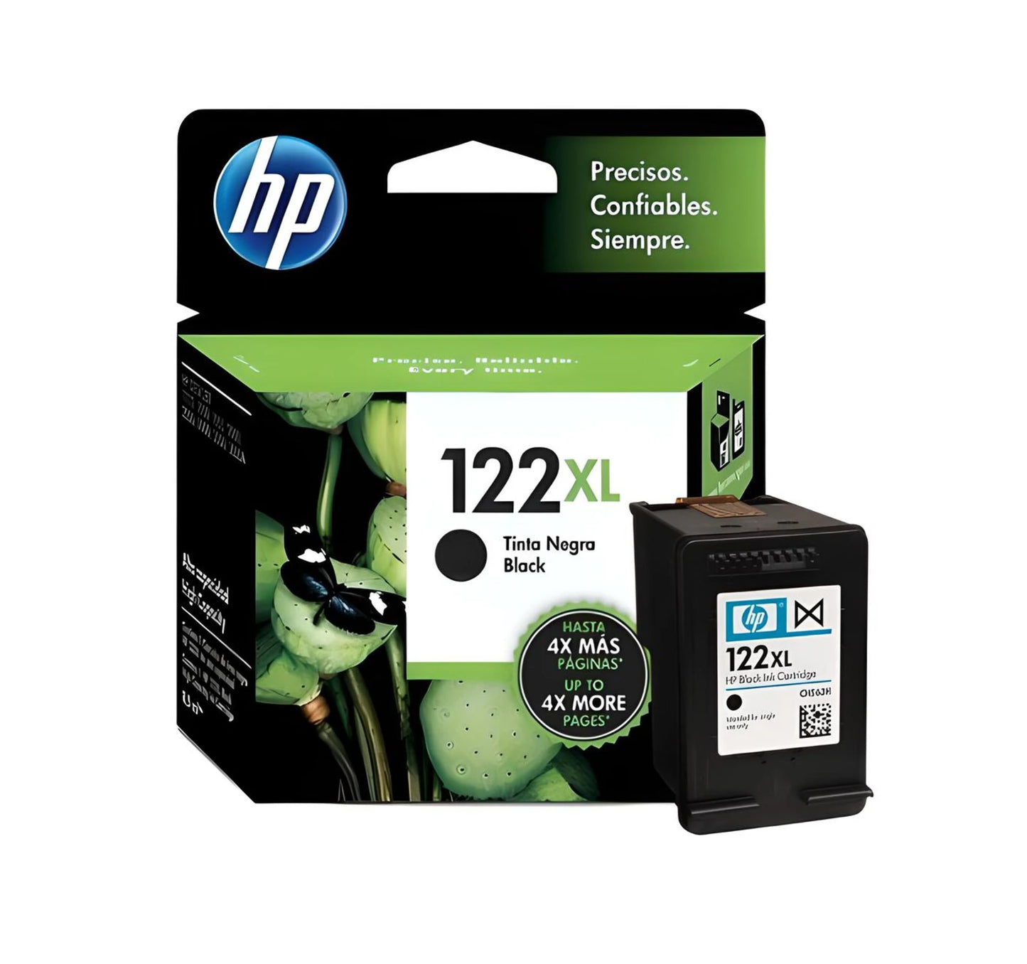 Cartucho de Tinta HP 122XL Negro Original – Alto Rendimiento