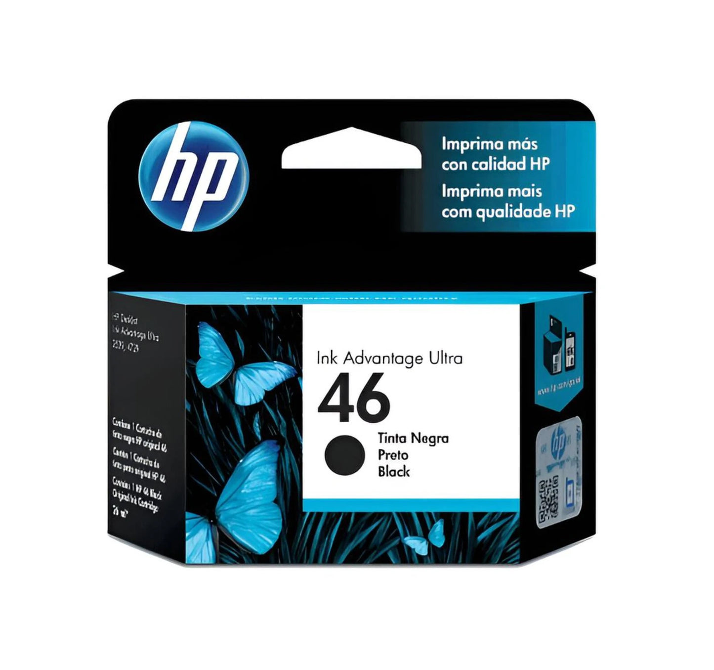 Cartucho de Tinta HP 46 Negro Original