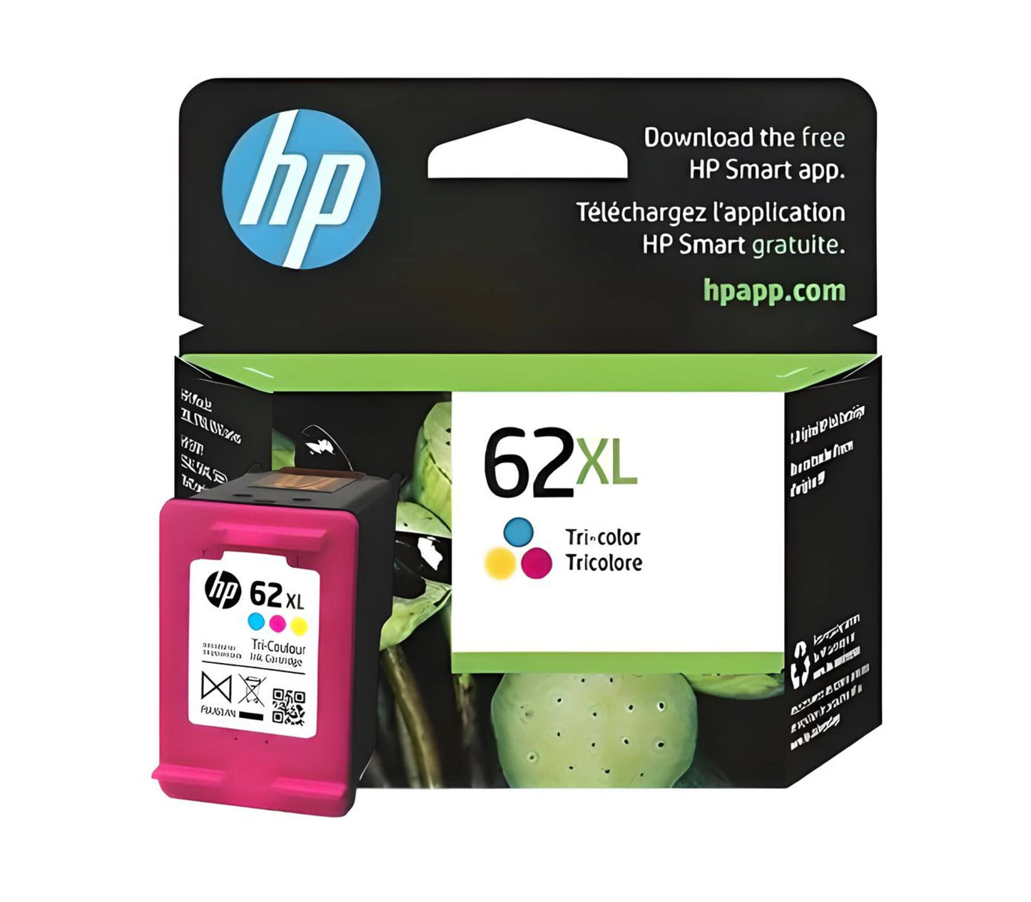 Pack Cartuchos de Tinta HP 62XL Original – Negro y Tricolor