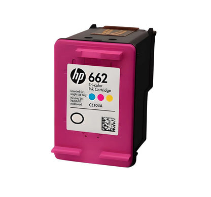 Cartucho de Tinta HP 662 Tricolor Original