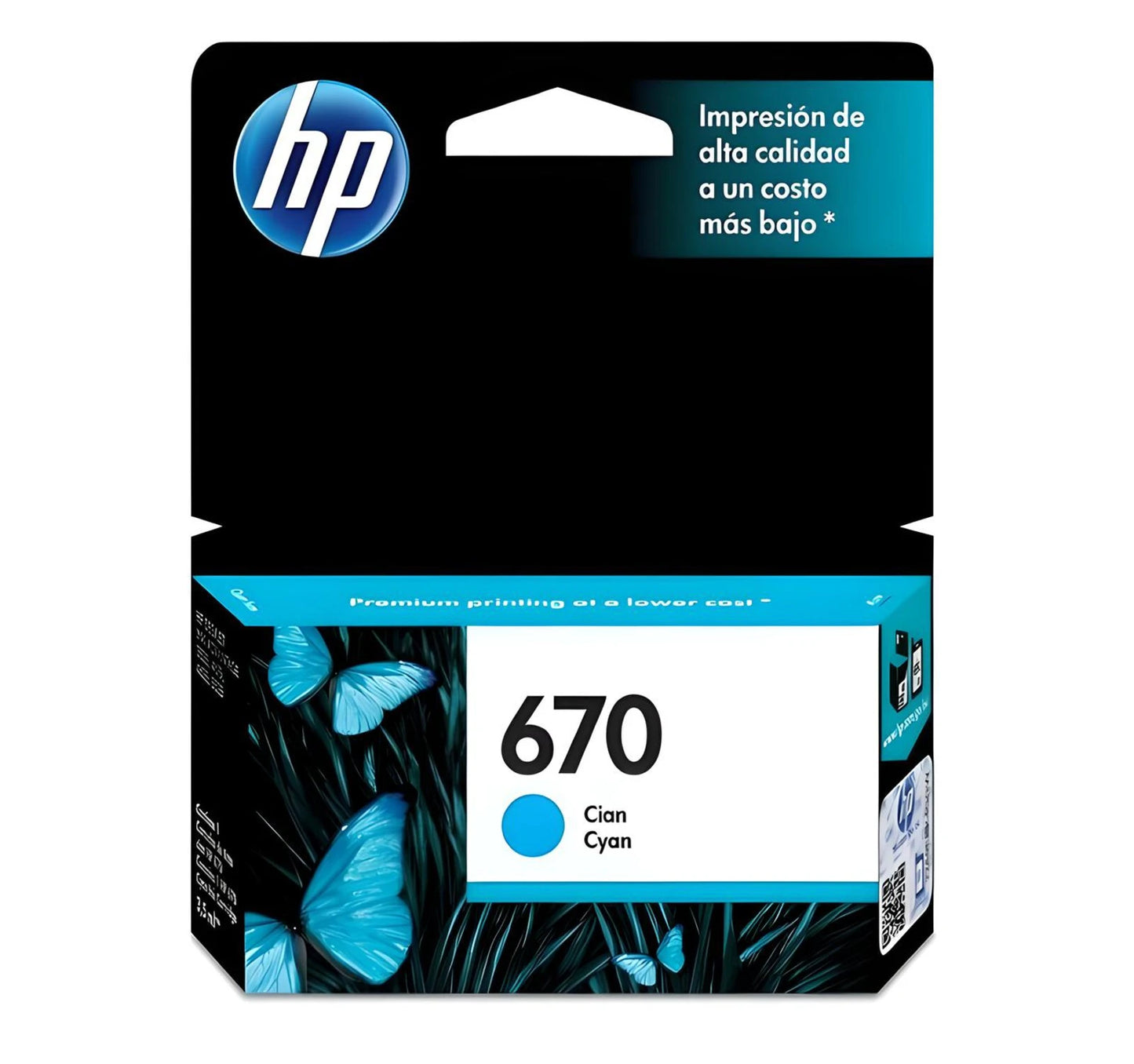 Pack Cartuchos de Tinta HP 670 CMY Original – Cian, Magenta y Amarillo