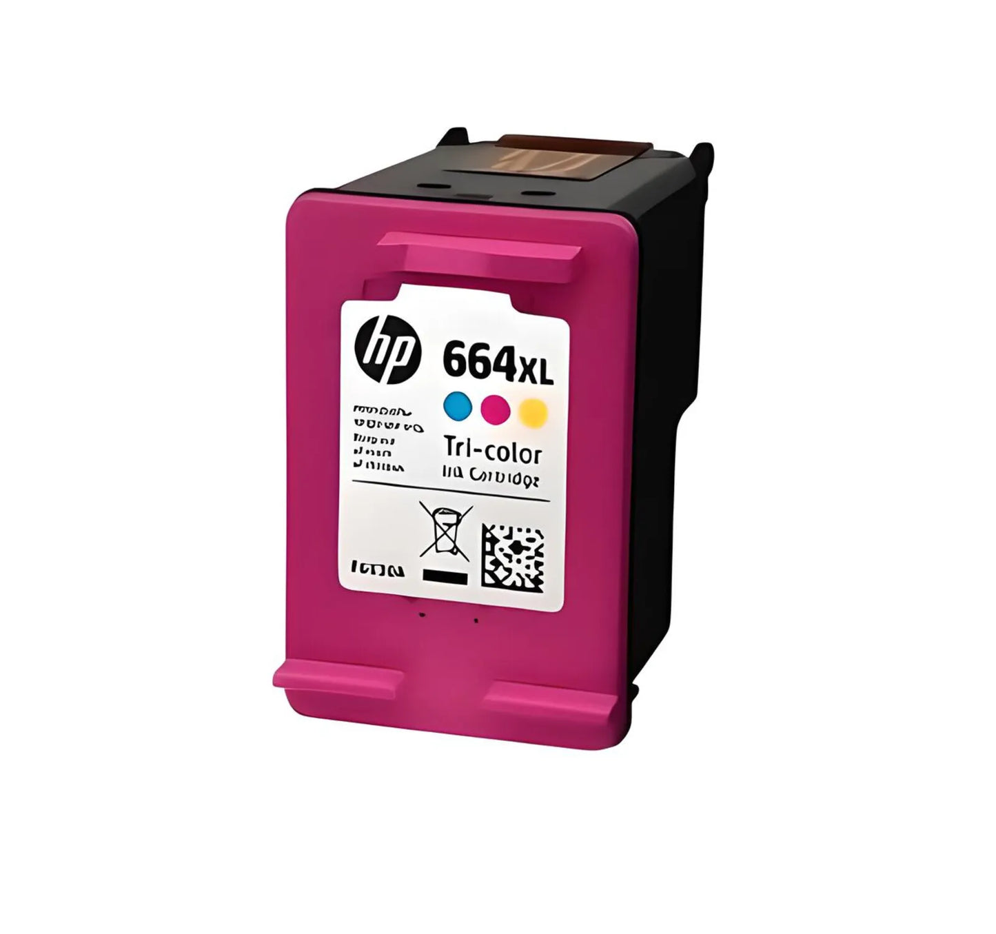 Cartucho Tinta HP 664XL Tricolor Original – Alto Rendimiento HP