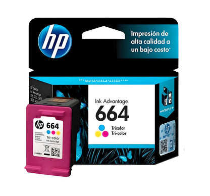 Cartuchos de Tinta hp 664 Original Negro/Tricolor Pack