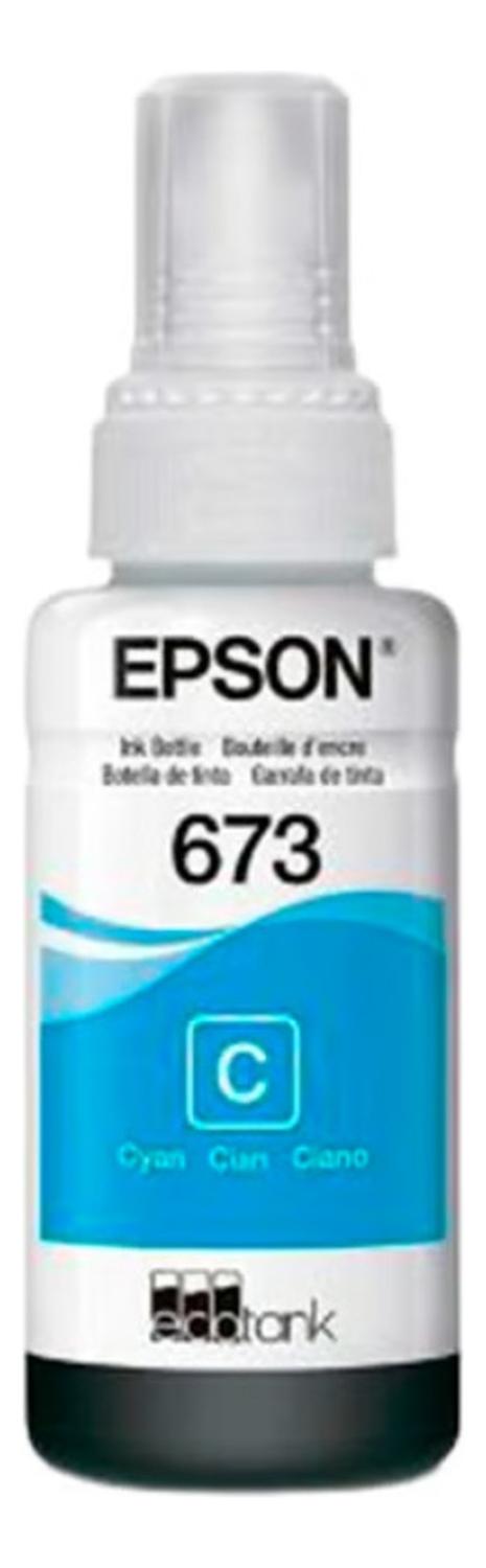 Botella Epson 673 Cyan Original Epson