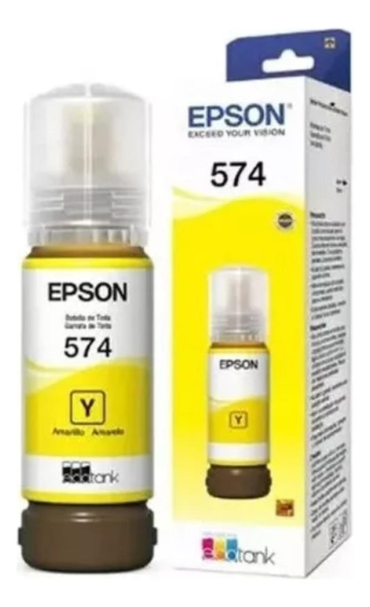 Botella Epson 574 Yellow Original Epson