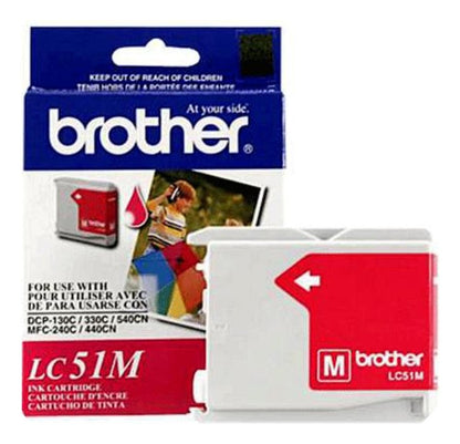Cartucho de Tinta Brother LC51 Magenta Original Brother