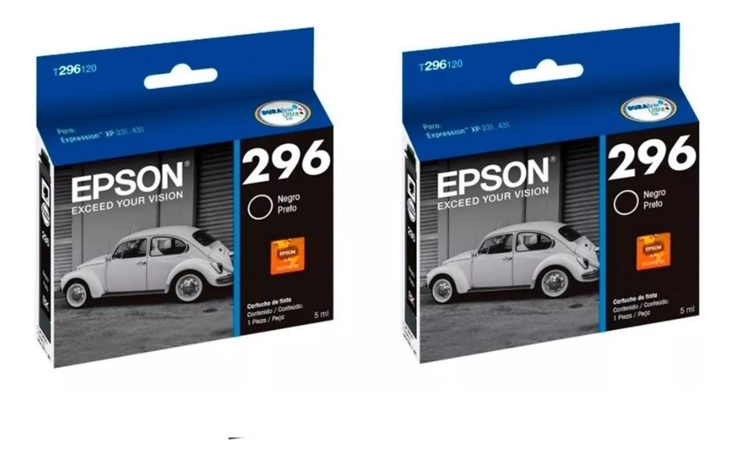 Cartuchos de Tinta Epson 296 Negro Pack Original Epson