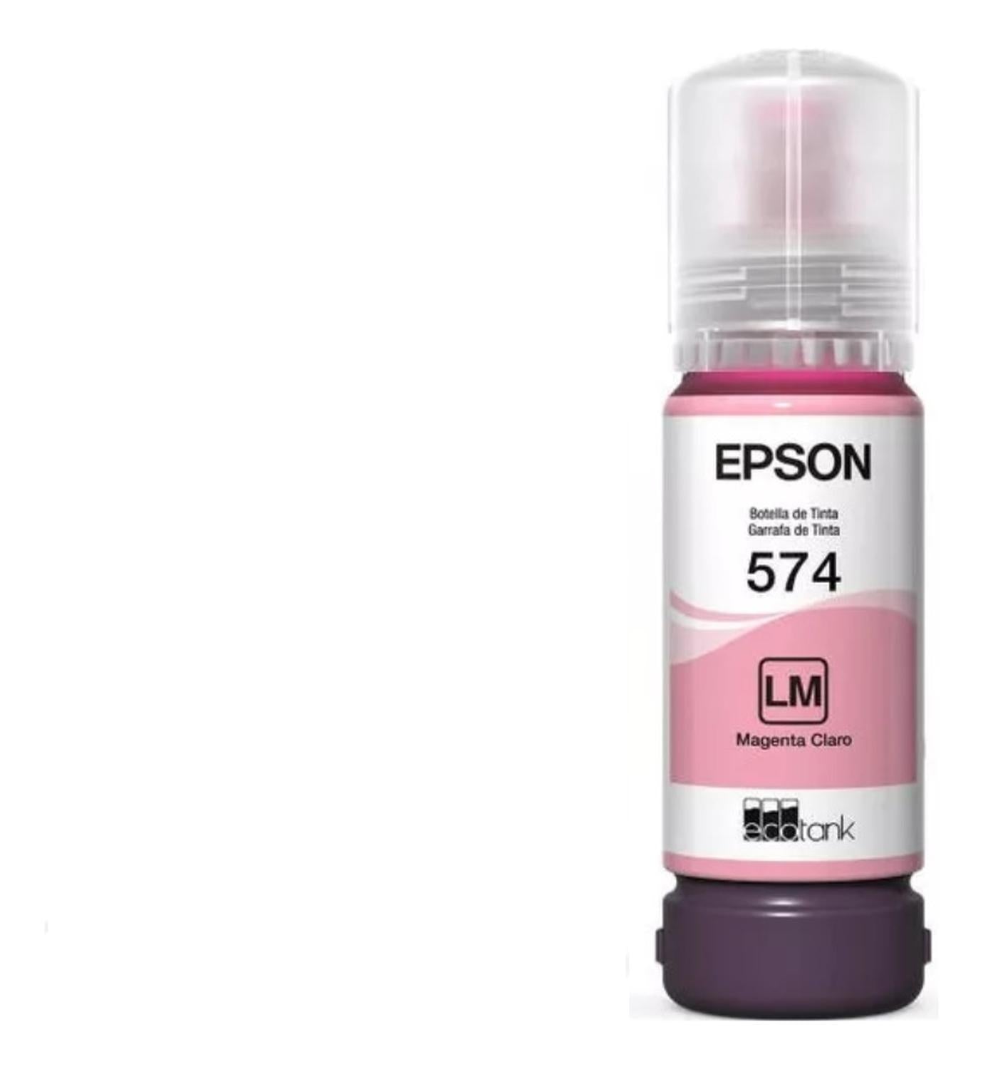 Botella Epson 574 Magenta Light Original Epson
