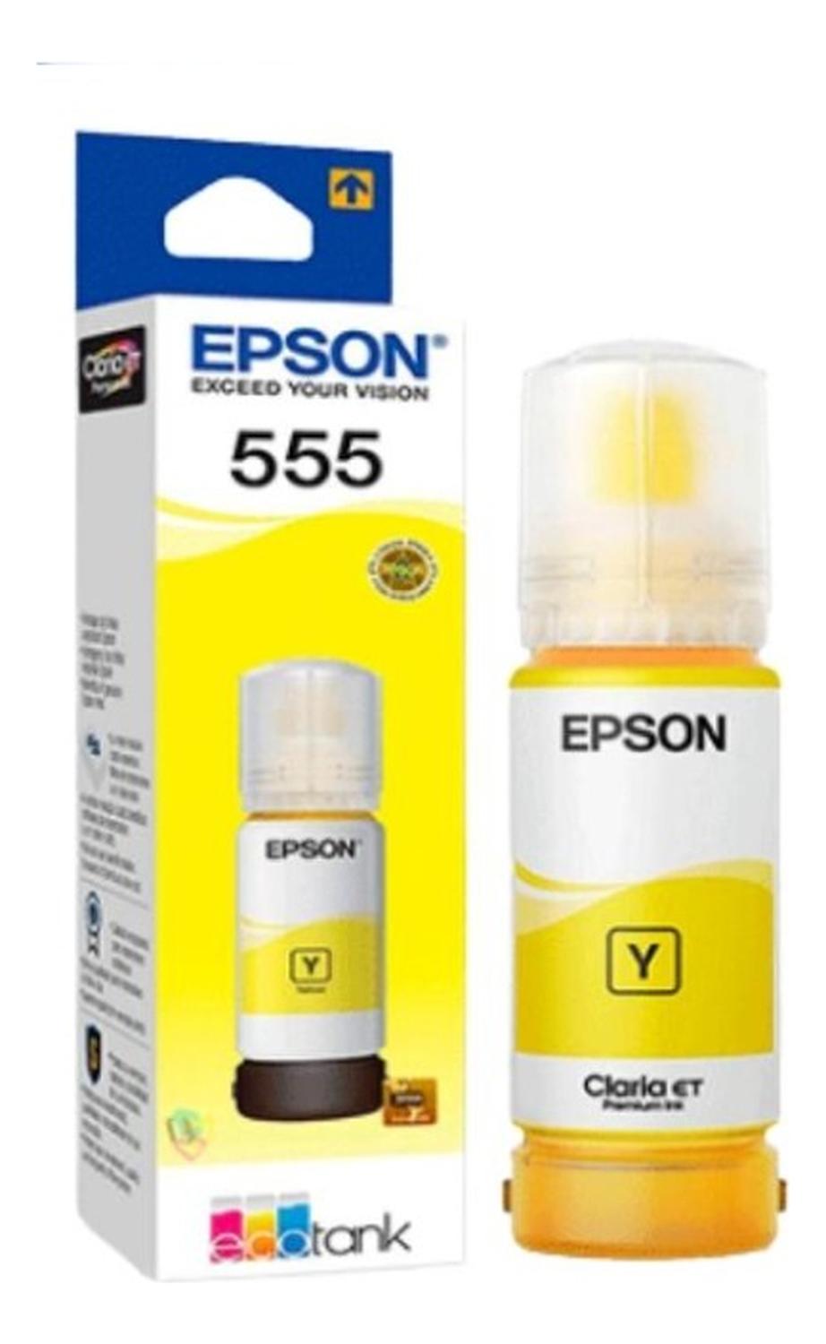 Botella Epson 555 Yellow Original Epson