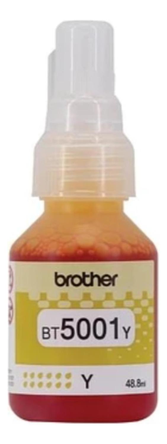 Botella de Tinta Brother Bt5001 Yellow Original Brother
