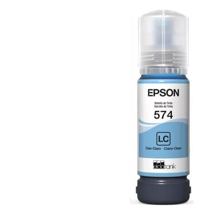 Botella Epson 574 Cyan Light Original Epson
