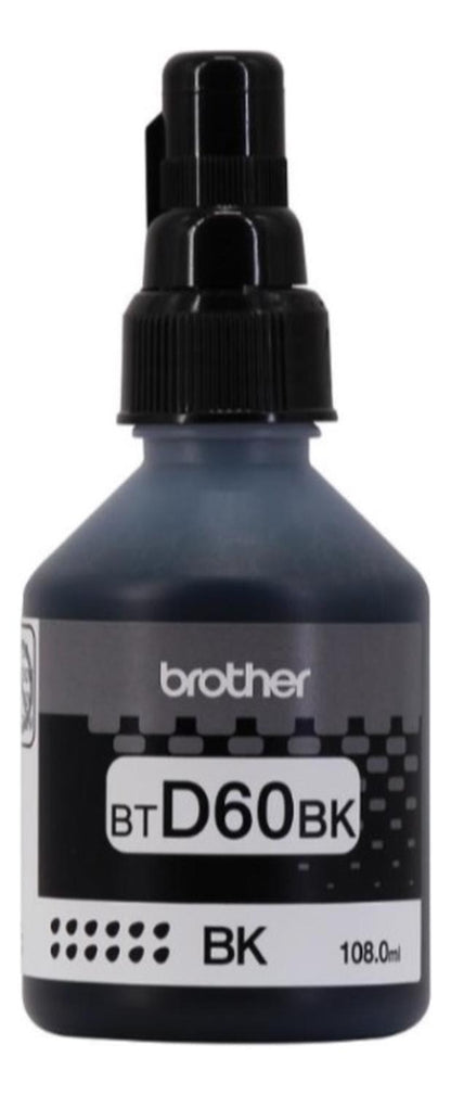 Botella de Tinta Brother Btd60 Negro Original Brother