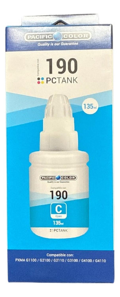Botellas de Tintas Alternativo Canon Gi-190 Pack Genérico