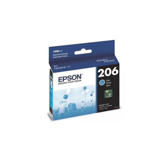 Cartucho Epson 206 Cyan Original