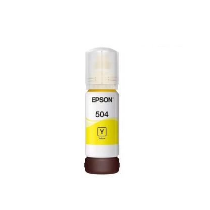 Botella Epson 504 Yellow Original