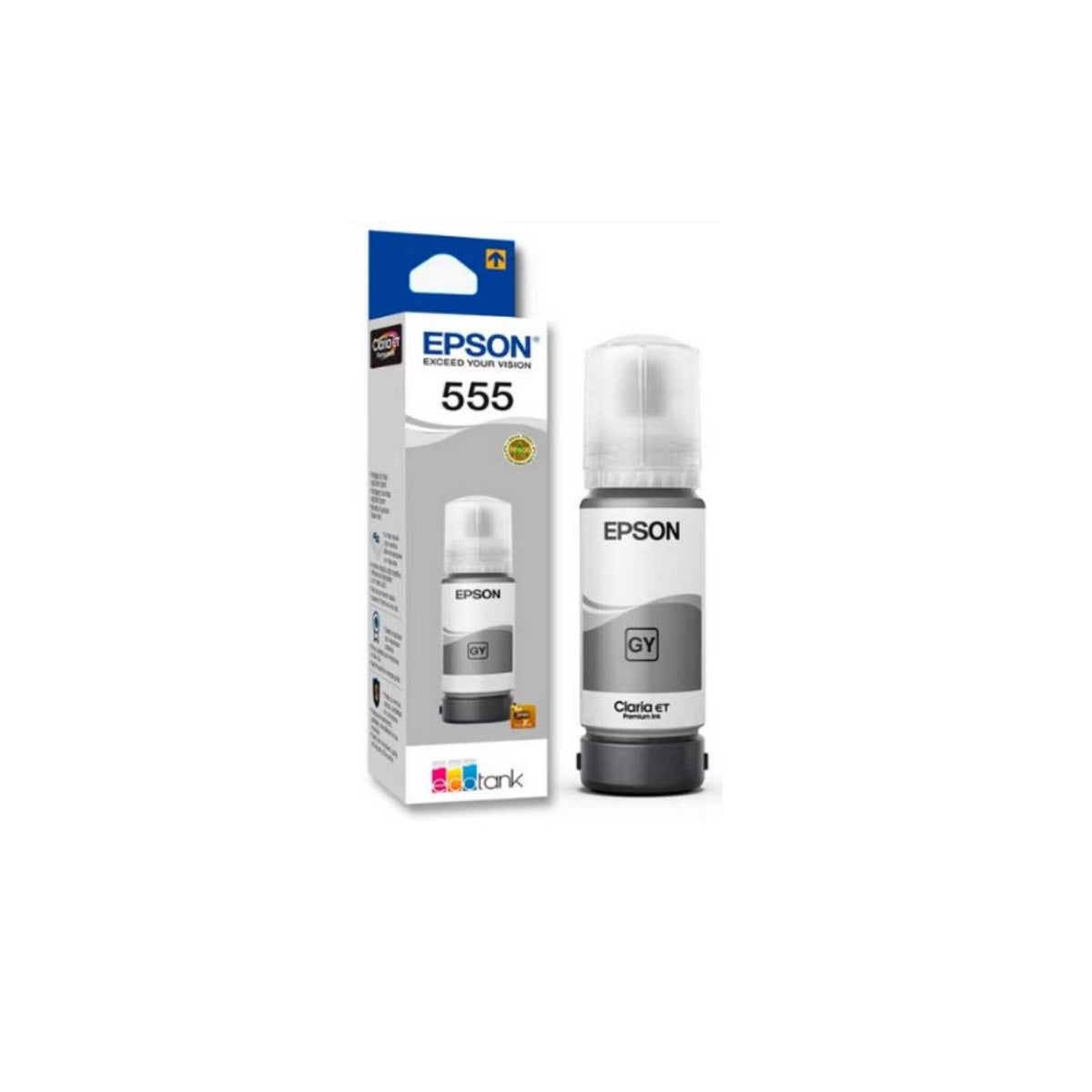 Botella Epson 555 Gris Original