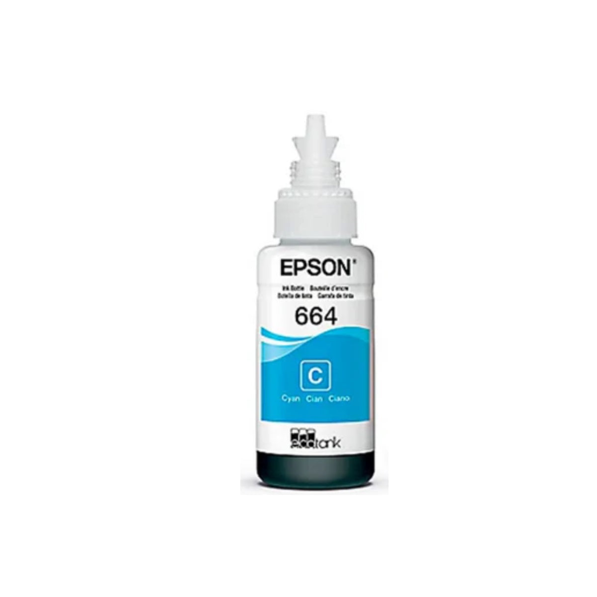 Botella Epson 664 Cyan Original
