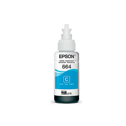 Botella Epson 664 Cyan Original