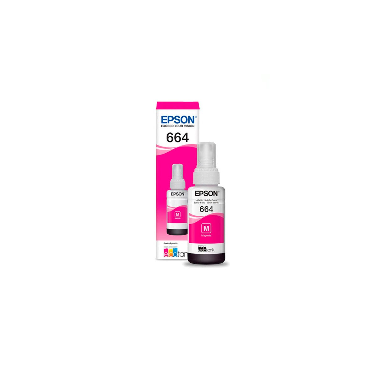 Botella Epson 664 Magenta Original